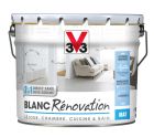 Peinture interieure monocouche Blanc Renovation mat blanc - seau de 10L