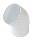 COUDE ESTHETIQUE (INT TUBE) MF45' D 80 BLANC  - CR4GT1B