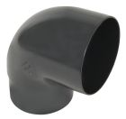 COUDE ESTHETIQUE INTERIEUR TUBE MALE/FEMELLE 87°30 DIAMETRE 100 ANTHRACITE - UCT8GT1A
