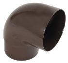 COUDE ESTHETIQUE INTERIEUR TUBE MALE/FEMELLE 87°30 DIAMETRE 100 MARRON  - UCT8GT1M