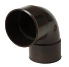 COUDE FEMELLE/FEMELLE 87°30 DIAMETRE 80 MARRON - CR88GTM