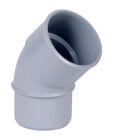COUDE MALE/FEMELLE 45° POUR TD50 GRIS   - CJ4GT
