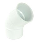 COUDE MALE/FEMELLE 45° POUR TUBE E P TD50 BLANC   - UCJ4GTB