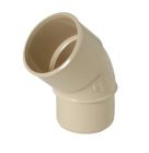 COUDE MALE/FEMELLE 45° POUR TUBE E P TD50 SABLE   - UCJ4GTS