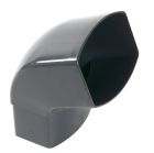 COUDE MALE/FEMELLE 67'30 POUR TUBE DE DESCENTE 105X76 TYPE OVATION 38 ANTHRACITE - CM6GTA