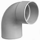 COUDE MALE/FEMELLE 87°30 DIAMETRE 125 GRIS   - UCX8GT