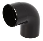 COUDE MALE/FEMELLE 87°30 DIAMETRE 80 NOIR   - CR8GTN