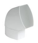 COUDE ORIENTABLE MF 67'30 POUR TUBE DE DESCENTE 105X76 BLANC - CMO6GTB