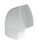 COUDE ORIENTABLE MF 67'30 POUR TUBE DE DESCENTE 105X76 BLANC - UCMO6GTB