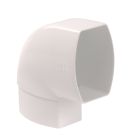 COUDE ORIENTABLE MF 90' POUR TUBE DE DESCENTE 105X76 BLANC  - CM9GTB