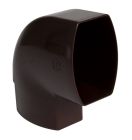 COUDE ORIENTABLE MF 90' POUR TUBE DE DESCENTE 105X76 MARRON   - CM9GTM