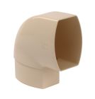 COUDE ORIENTABLE MF 90' POUR TUBE DE DESCENTE 105X76 SABLE  - CM9GTS