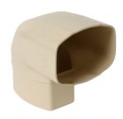 COUDE PIGNON MF 90' POUR TUBE DE DESCENTE 105X76 TYPE OVATION 38 SABLE  - UCMP9GTS