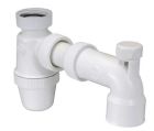 COUDE REGLABLE A VIDE SIPHON DIAMETRE 40 PVC-C BLANC - 1C341YB