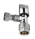 COUDE ROBINET POUR RESERVOIR WC 12/17 DIAMETRE 16 - FLCR1612F
