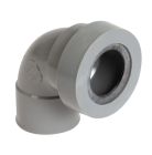 COUDE SIMPLE A JOINT FEMELLE/FEMELLE 87°30 DIAMETRE 40  - CH88J