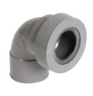 COUDE SIMPLE A JOINT FEMELLE/FEMELLE 87°30 DIAMETRE 40  - UCH88J