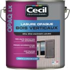 Lasure opaque OPAQ LX Ardoise - bidon de 5L
