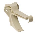 CROCHET BANDEAU D'HABILLAGE POUR PROFILE GOUTTIERE LG25 SABLE   - UBHGB25S