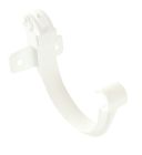 CROCHET BANDEAU PLASTIQUE POUR PROFILE DE 16 BLANC  - UGB1B