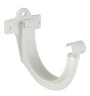 CROCHET BANDEAU PLASTIQUE POUR PROFILE GOUTTIERE LG25 BLANC  - UGB25PB