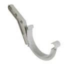 CROCHET CHEVRON ORIENTABLE POUR PROFILE GOUTTIERE LG25 GRIS  - UGCO25P