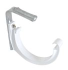 CROCHET GOUTTIERE POUR COUVERTURE TYPE BAC ACIER MONTE POUR PROFILE LG25 BLANC - GO25PBAMB