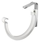 CROCHET TYPE COUVERTURE BAC ACIER MONTER ADAPTABLE SUR PROFILE LG33 BLANC  - GO33PBAMB