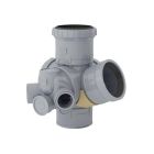 CULOTTE DIAMETRE 100 DILATION ACOUSTIQUE PIQUAGE WC 67°30+MA5554-PJ-PA  - CAMT66JP2