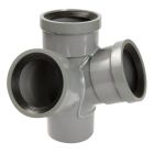 CULOTTE EQUERRE A JOINTS 67°30 DIAMETRE 100  - AT16J