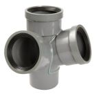 CULOTTE EQUERRE A JOINTS 67°30 DIAMETRE 100  - UAT16J