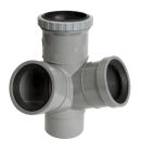 CULOTTE EQUERRE DILAT A JOINT 67°30 DIAMETRE 100  - AMT16J