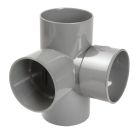 CULOTTE EQUERRE FEMELLE/FEMELLE 87°30 DIAMETRE 75 - AP188