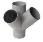 CULOTTE EQUERRE MALE/FEMELLE 45° DIAMETRE 75   - AP14