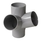 CULOTTE EQUERRE MALE/FEMELLE 67°30 DIAMETRE 63  - AL16