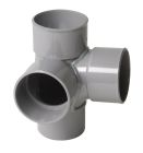 CULOTTE EQUERRE MALE/FEMELLE 87°30 DIAMETRE 100  - AT18