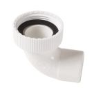 DOUILLE DIAMETRE 32 COUDEE 87°30 POUR SIPHON BLANC  - DCF8SIPHB