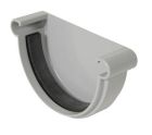 FOND DE GOUTTIERE A JOINT POUR PROFILE LG25 GRIS   - FGJ25