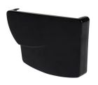 FOND GOUTTIERE DROIT A COLLER POUR TYPE PROFILE LG38 NOIR  - FD38N