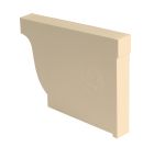 FOND GOUTTIERE DROIT POUR PROFILE ELITE SABLE  - FD30S