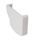 FOND GOUTTIERE DROIT POUR PROFILE GOUTTIERE OVATION 28 BLANC  - FD28B
