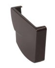 FOND GOUTTIERE DROIT POUR PROFILE GOUTTIERE OVATION 28 MARRON   - FD28M