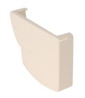 FOND GOUTTIERE GAUCHE POUR PROFILE GOUTTIERE OVATION 28 SABLE   - FG28S