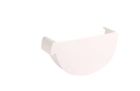 FOND GOUTTIERE GAUCHE POUR PROFILE TYPE 29 BLANC   - FGPOUR PROFILE TYPE 29B