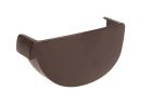 FOND GOUTTIERE GAUCHE POUR PROFILE TYPE 29 MARRON   - UFGPOUR PROFILE TYPE 29M