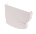 FOND NAISSANCE GAUCHE A COLLER POUR TYPE PROFILE LG38 BLANC - FGC38B