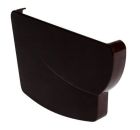 FOND NAISSANCE GAUCHE A COLLER POUR TYPE PROFILE LG38 MARRON  - FGC38M