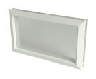 HUBLOT DECORE RECTANGULAIRE 380X/225 VITRAGE INCOLORE  - 203MI