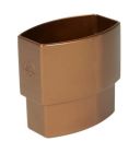 MANCHETTE MALE/FEMELLE POUR TUBE DESCENTE 90X56 OVATION 28 CUIVRE  - ZNGTC