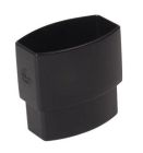 MANCHETTE MALE/FEMELLE POUR TUBE DESCENTE 90X56 OVATION 28 NOIR  - ZNGTN